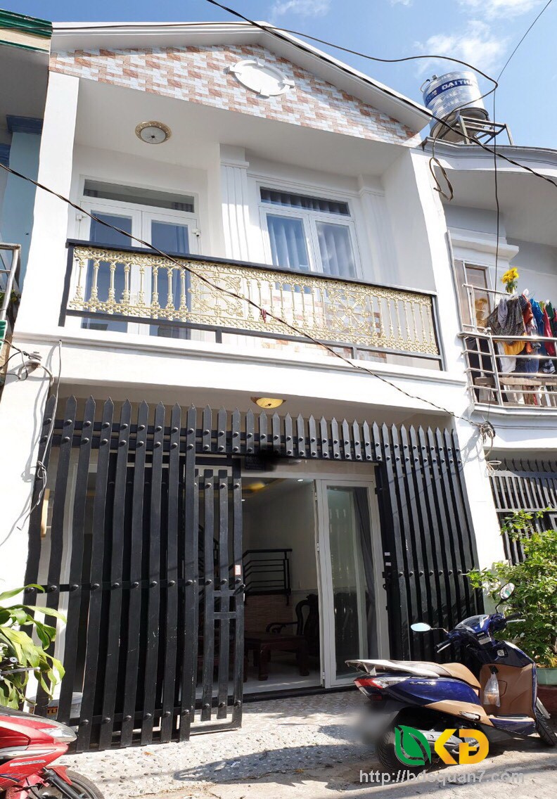 Bán nhà mới đẹp 1 lầu hẻm 88 Nguyễn Văn Quỳ Quận 7